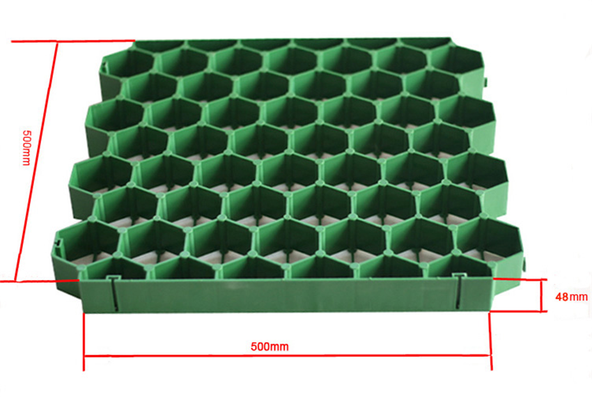 Flat Top Plastic Grass Pavers 48mm - Image 1