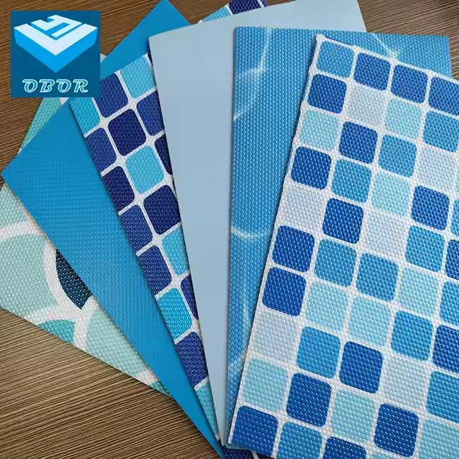 OBOR PVC Swimming Pool Film 1.5mm Pond Liner 1.0mm PVC Pool Membrane Free Sample for Swimming Pool - Image 1