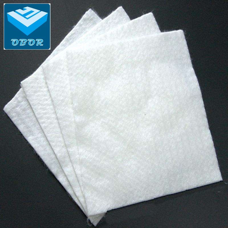 High Quality Nonwoven Geotextile Fabric 100~1500gsm for Road Project Geotextile Factory Price
