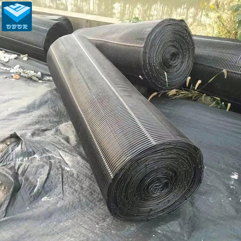 OBOR Civil Engineering Construction Uniaxial Geogrid for Retaining Wall
