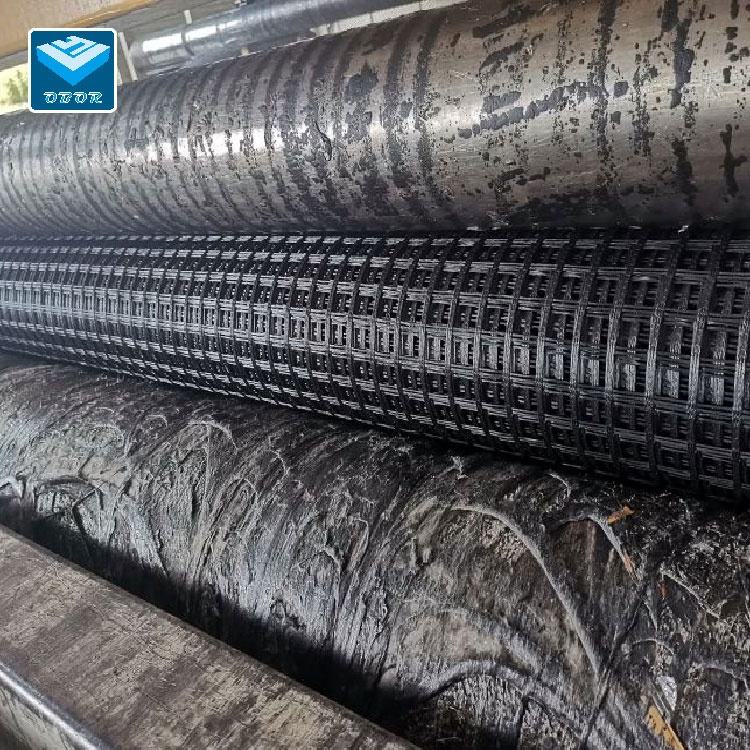 PP Biaxial Geogrid Pet Uniaxial Geogrid Price Basalt Fiber Geogrids Mesh for Road Construction
