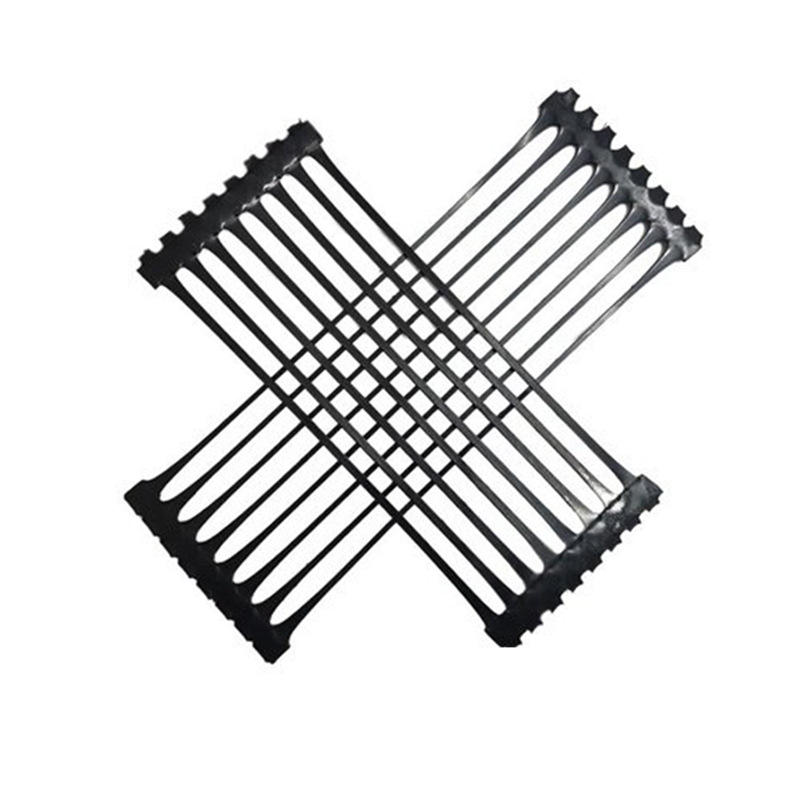 High Quality Smooth Textured Surface Plastic Biaxial Geogrid Used in Road Construction with Discount Price