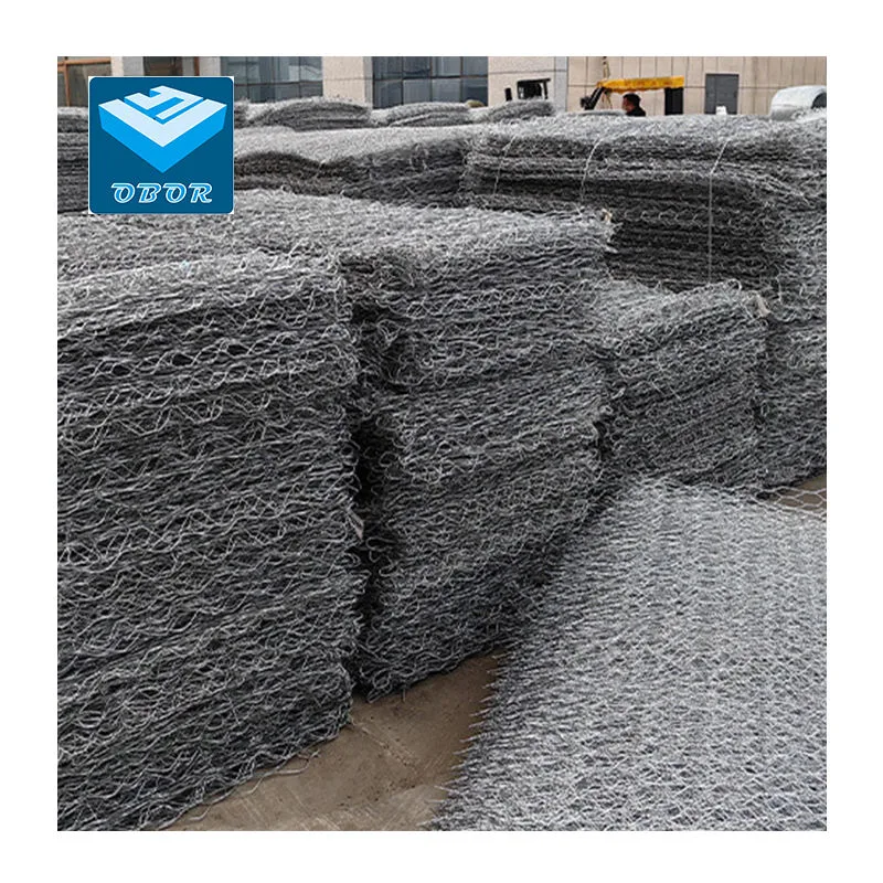 Hexagonal Gabion Baskets for River Channel Slope Stabilization Heavy Duty Zinc Coated Wire Mesh - Image 1